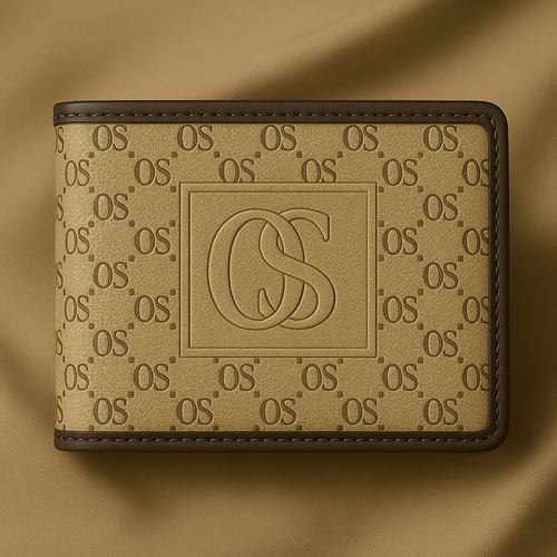 Portafoglio da Uomo in Pelle Beige – Eleganza e Raffinatezza firmate OS